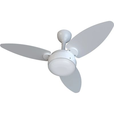 Ventilador de Teto Ventisol ELLUZ 3 PÁS Branco Bivolt