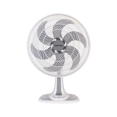 Ventilador de Mesa Turbo 30CM 6 PÁS Oscilante 220V Ventisol