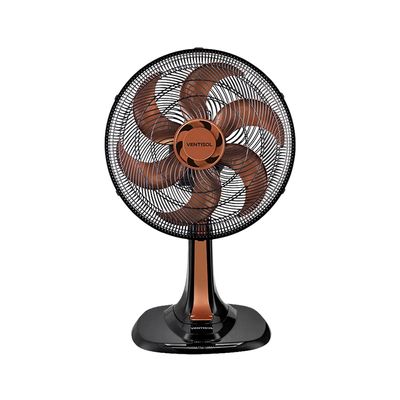 Ventilador de Mesa Turbo 30CM 6 PÁS Oscilante 220V Ventisol