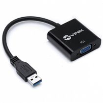 Adaptador VGA Femea para USB Macho - Vgafusbm