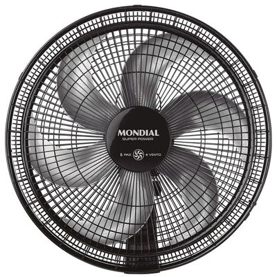 Ventilador Mondial 30CM VSP-30-B Super Power - 3002-02 Preto 220 VOLTS