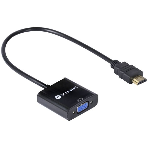 Adaptador Conversor HDMI Macho para VGA Femea 30CM