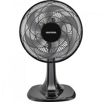 Ventilador de Mesa 30 CM com 6 PAS 220V Turbo 6 PRETO/CINZA Ventisol