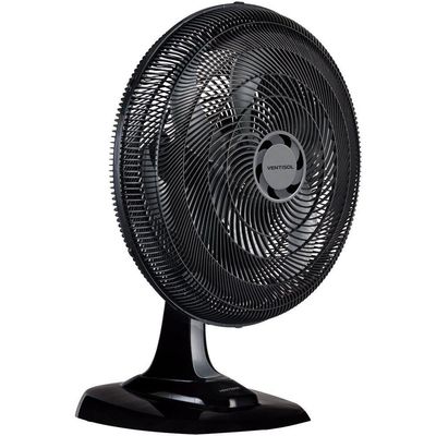 Ventilador Mesa Turbo 650cm 6 Pás 110V Preto