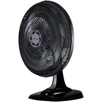 Ventilador Mesa Turbo 650cm 6 Pás 110V Preto