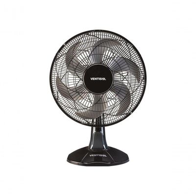 Ventilador De Mesa Ventisol Oscilante 40cm Turbo 6 Preto-cinza 220V