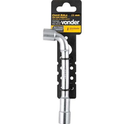 Chave Biela Com Furo Passante 11mm - 3698111000 - Vonder