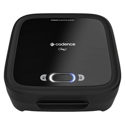Sanduicheira Cadence Click Compacta E Prática Preto 220V