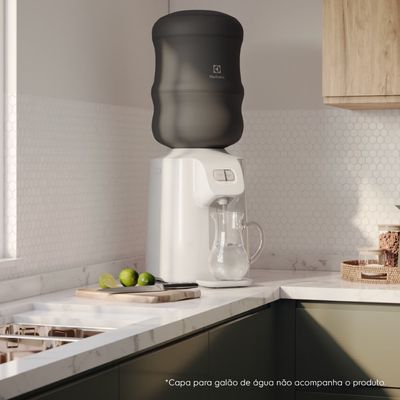 Bebedouro Electrolux Água Gelada. Fria e Natural com Compressor Branco (BC01B) 127V