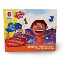 Massinha De Modelar Super Massa - Brincando Na Escola C/ Livro - Estrela