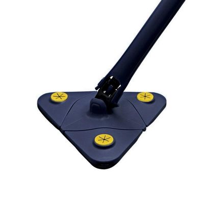 Mop Triângulo Ajustável Giratório 360° Limpa Chão Vidro Casa Limpador Rodo Esfregão Triangulo Flash