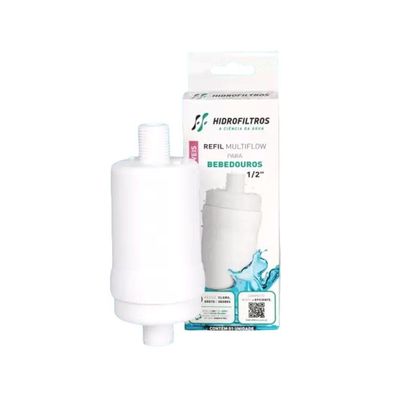 Kit 02 Un Refil Multiflow Hidrofiltros Bebedouros Geladeiras