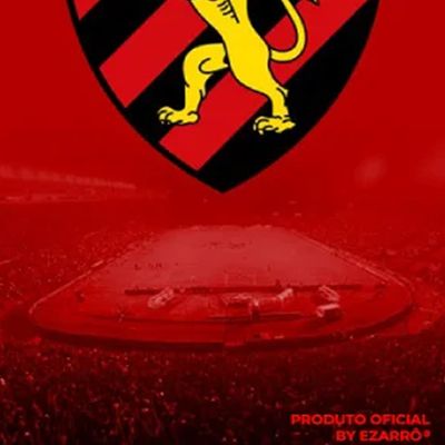 Toalha de Praia e Piscina KazzaVip Felpa 60% Algodão e 40% Poliéster Estampada Oficial Licenciada Sport 70cmx140m Vermelho