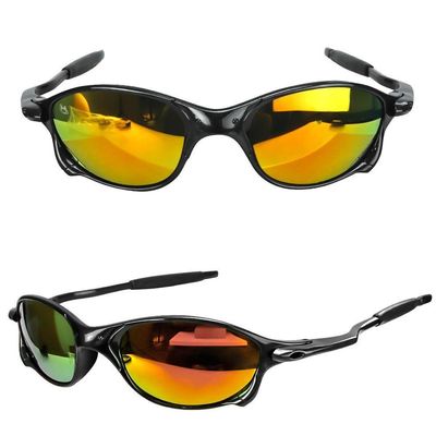 Oculos Sol Masculino Preto Proteção Uv Lupa Lente Espelhada Original Casual Presente Estiloso Social