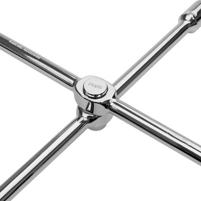 Chave De Roda Em Cruz Dobravel 17-18-21mm Encaixe 1/2pol 1pc Gross