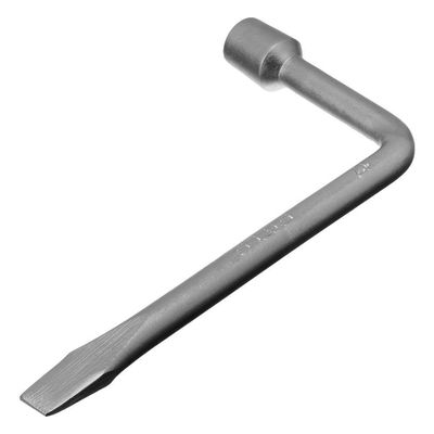 Chave De Roda Tipo L Com Espátula Cromo Vanádio 17mm Stels
