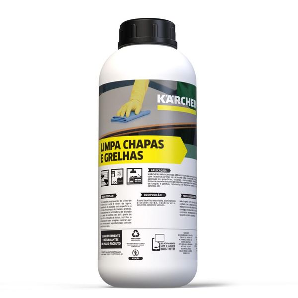 Limpa Chapas e Grelhas Karcher (1L rende até 9L)