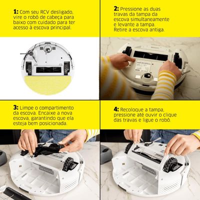 Escova Central RCV 2 Karcher