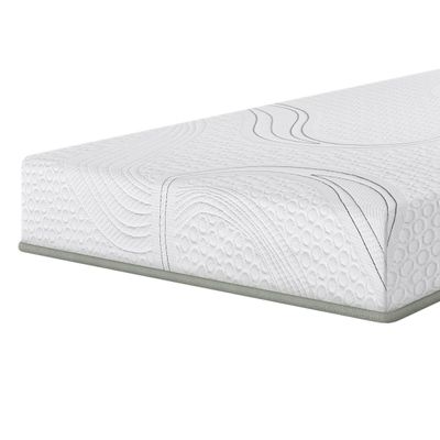 Colchão Solteiro Bartira Volare 17x88x188cm D33 Espuma 17cm Malha Branco