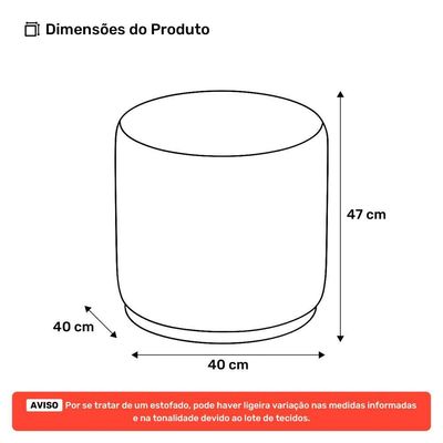 Kit 02 Puffs Decorativos Orgânicos Living Mavi Bouclê Bege - Desk Design