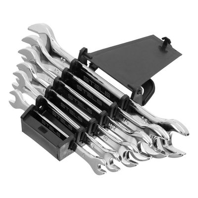 Jogo De Chave Fixa Cromo Vanádio 6pcs Stels Crv