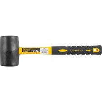 Martelo De Borracha 55 Mm, Cabo Em Fibra, Preto, Vonder Ostenvonder