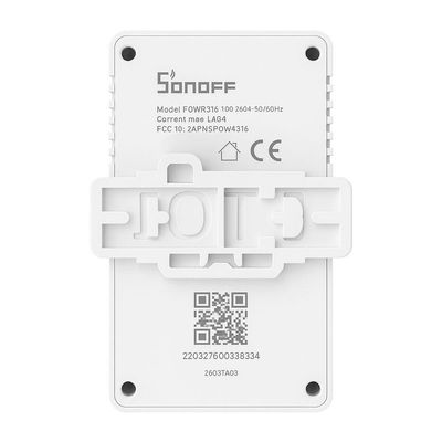 Interruptor Wi-fi Smart Sonoff Powr316 16a Com Medidor