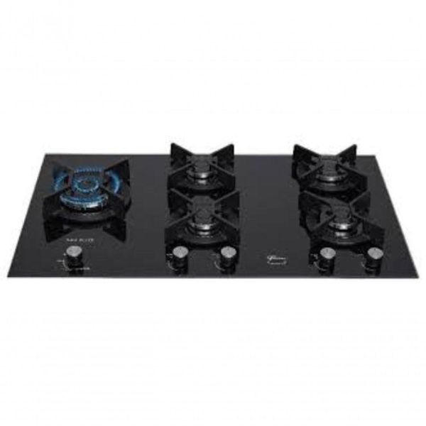 Fogão Cooktop Fischer 5q Tc Infinity Duo Mesa Vidro Preto Bivolt