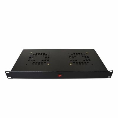 Kit Ventilador 2 Coolers para RACK Padrão 19" X 1U Bivolt