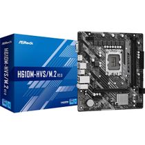 Placa Mae ASROCK H610M-HVS/M.2 R2.0 LGA1700 2XDDR4 3200 DIMM 64GB 4XSATA3 2XUSB3.2 4XUSB2.0