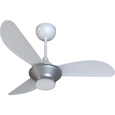 Ventilador de Teto Ventisol Mistral 3 PÁS BRANCO/CINZA Bivolt