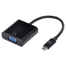 Adaptador USB Tipo C X VGA Femea FULL HD 1080P 20CM - ACHDMI-20