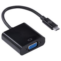Adaptador USB Tipo C X VGA Femea FULL HD 1080P 20CM - ACHDMI-20