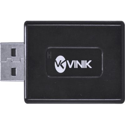 Adaptador Placa de Som USB 7.1 Canais Virtual AUSB71
