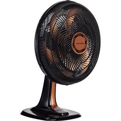 Ventilador Mesa Turbo Ventisol 6 PAS 40 CM - 8003 Bronze 220 VOLTS