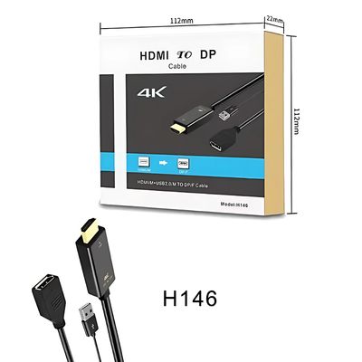 Adaptador conversor HDMI USB 5V P/Displayport JC-CB-DMI/DP