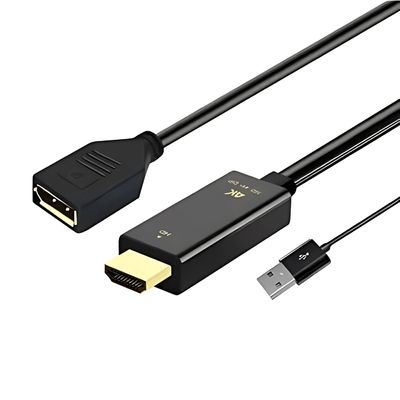 Adaptador conversor HDMI USB 5V P/Displayport JC-CB-DMI/DP