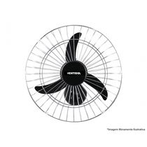Ventilador Parede Oscilante 60Cm Preto Bivolt 200W