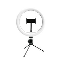 Ring Light USB Tripé 18cm Iluminador e Suporte Smartphone MFVS-RLT20/BK MYMAX