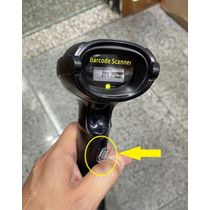 Scanner Leitor Código Barras Barcode com Fio e Conector USB-C para Celular Smartphone Tablet Android