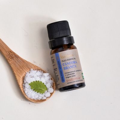 Óleo Essencial Cânfora Branca Via Aroma - 5 ml
