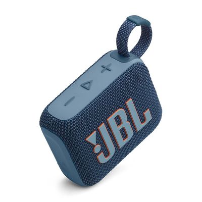 Caixa de Som Portátil JBL GO 4 com 4,2 W RMS, Bluetooth 5.3 e Resistência à Água IP67 - Azul