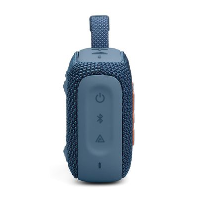 Caixa de Som Portátil JBL GO 4 com 4,2 W RMS, Bluetooth 5.3 e Resistência à Água IP67 - Azul