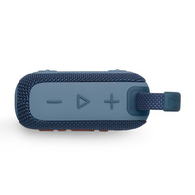 Caixa de Som Portátil JBL GO 4 com 4,2 W RMS, Bluetooth 5.3 e Resistência à Água IP67 - Azul