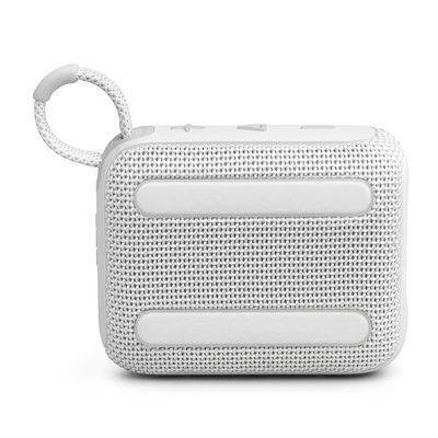 Caixa de Som Portátil JBL GO 4 com 4,2 W RMS, Bluetooth 5.3 e Resistência à Água IP67 - Branca