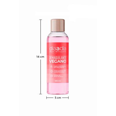 Demaquilante Bifásico Vegano 120ml – Remove Maquiagem Pesada, Hidrata e Não Agride a Pele