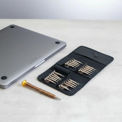 Kit Chave Precisão Mini 25x1 em Aço P/ Abrir iPhone, Notebook, Macbook e iMac