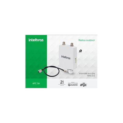 Roteador Intelbras APC-5A Giga com Pigtail 29DBM 4750045