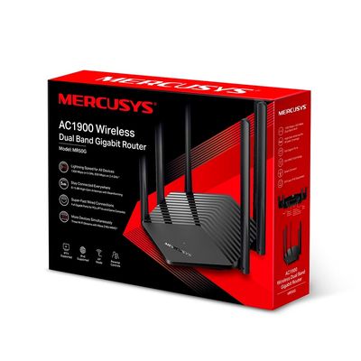 Roteador Wireless Gigabit Dual BAND 2,4/5GHZ AC1900 MR50G