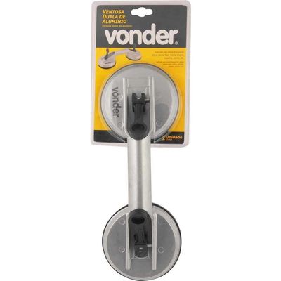 Ventosa Dupla, 116 Mm, Alumínio, Vonder Ostenvonder